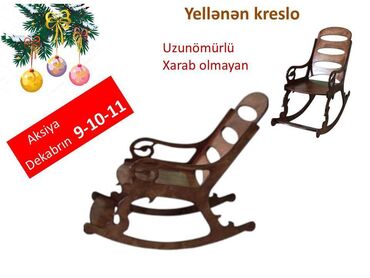 Kreslolar: Yeni, Kreslo-kaçalka, Kredit var, Ödənişli çatdırılma — 1