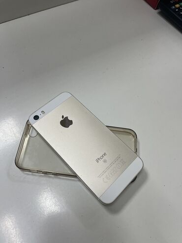 Apple iPhone: IPhone SE, Б/у, 128 ГБ, Золотой, 100 %