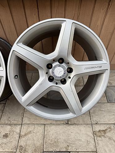 mersedes diskləri: Литые Диски R 18 AMG, Комплект, отверстий - 5, Б/у — 9