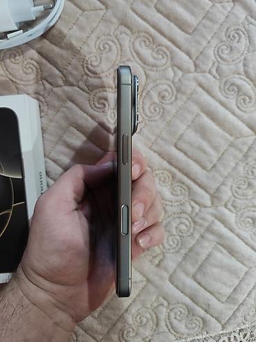 iphone max: IPhone 16 Pro, 256 GB, Natural Titanium, Barmaq izi, Face ID — 6