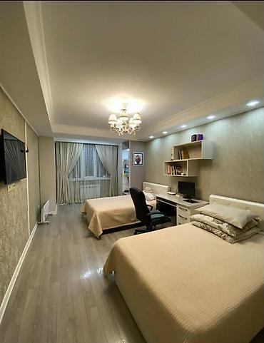 12: 3 комнаты, 97 м², Кок-Жар мкр Элитка, 3 этаж, Евроремонт — 4