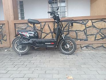 Транспорт: Stelmax SM elektrik skuter - Rəng: qara, qırmızı-ağ qrafiklər - — 2