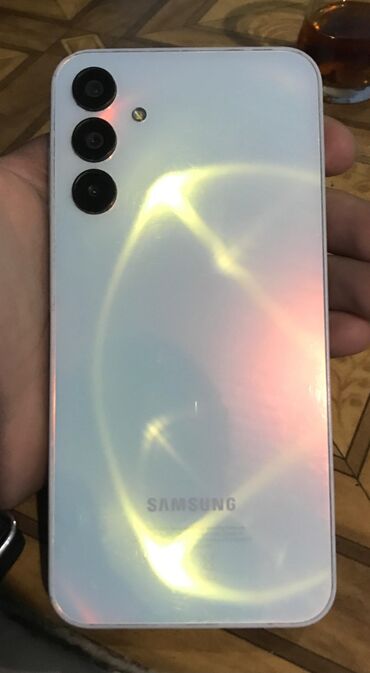 telefon fanı: Samsung Galaxy A15, 128 GB, rəng - Ağ