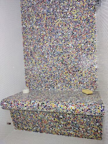 Укладка плитки: Гидроизоляционные работы, Подготовка стен для грунтовки, Подготовка стен для укладки | Зеркальная плитка, Керамическая плитка, Керамогранитая плитка | Диагональная укладка, Раскладка в разбежку, Раскладка ковром Больше 6 лет опыта — 3