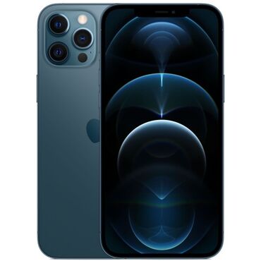 Apple iPhone: IPhone 12 Pro Max, Б/у, 128 ГБ, Зарядное устройство, Чехол, Кабель, 78 %