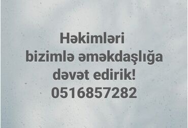 Təhsil, elm: Həkim tələb olunur, İstənilən yaş, Növbəli qrafik