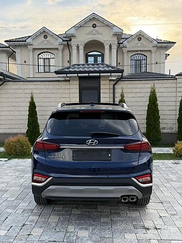 рещётка: Hyundai Santa Fe: 2019 г., 2 л, Автомат, Дизель, Кроссовер — 3