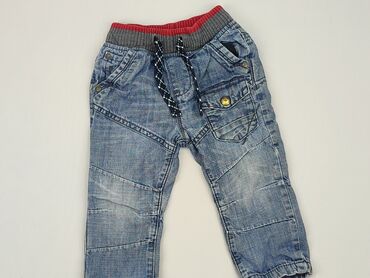 Jeansy: Spodnie jeansowe, Dalej, 12-18 m, 80-86 cm, stan - Dobry