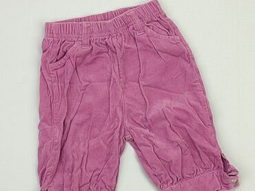 Materials: Baby material trousers, 0-3 months, 56-62 cm, condition - Satisfying