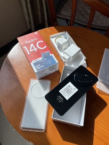 купить виндовс 10: Redmi, Redmi 14C, Жаңы, 256 ГБ, түсү - Кара, 2 SIM