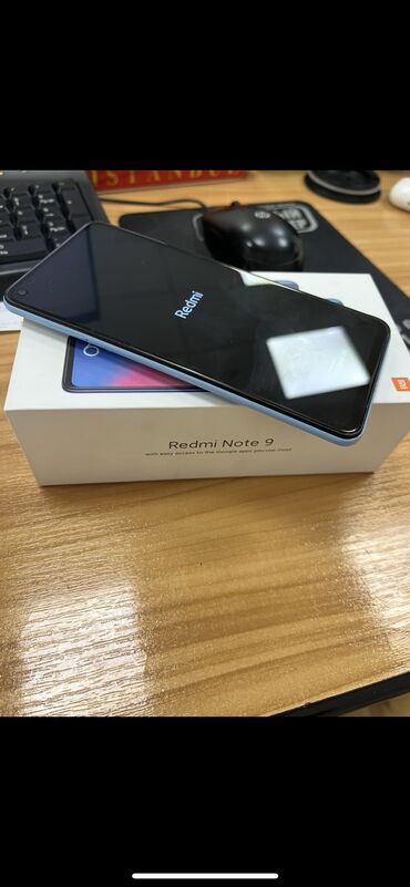 Redmi: Redmi, Redmi 9, Б/у, 64 ГБ, цвет - Голубой, 2 SIM