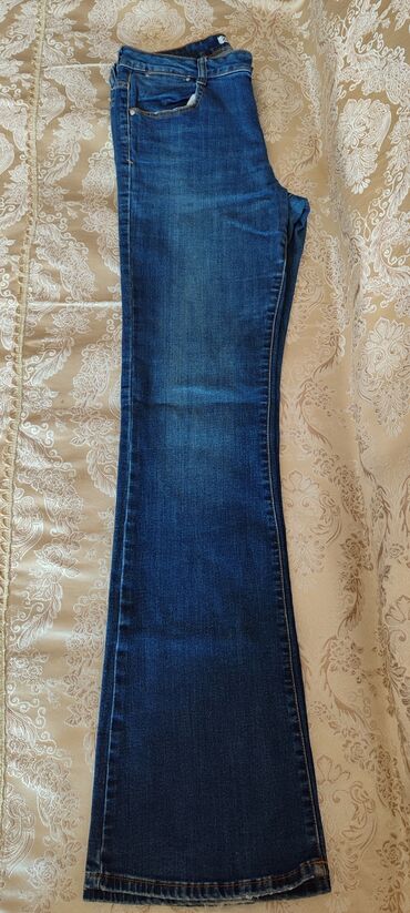 pencekler qadin ucun: Şalvar, Zara, M, rəng - Göy