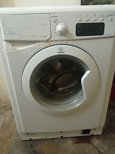 Бытовая техника: Стиральная машина Indesit, 6 кг, На запчасти, Автомат, Без сушки — 2