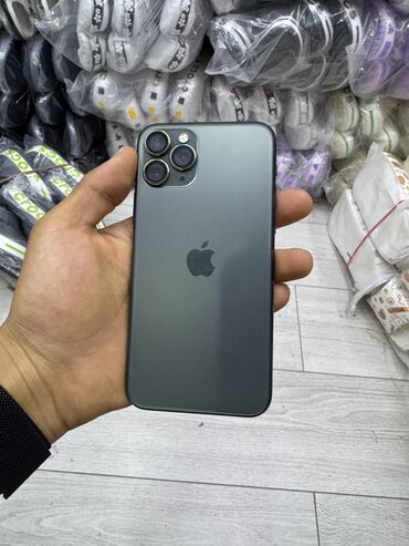 Apple iPhone: IPhone 11 Pro, Б/у, 64 ГБ, Alpine Green, Чехол, 72 %