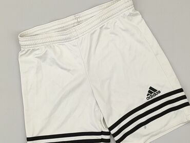 granatowe spodenki chłopięce: Krótkie spodenki, Adidas, 10 lat, 134/140, stan - Zadowalający