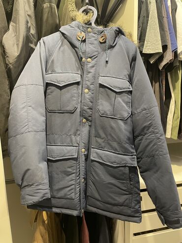 джинсовая куртка с мехом levis: Куртка S (EU 36), M (EU 38), цвет - Синий
