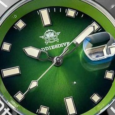 Ručni satovi: ADDIESDIVE AD2089 - 41mm - Zelena / Silikon ADDIESDIVE AD2089 - 41mm — 9