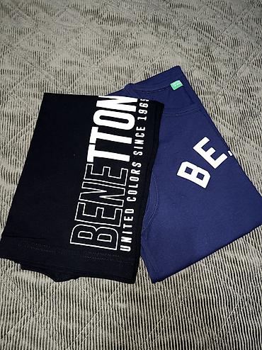 reform jeans: BENETTON majice 2XL 160cm Nove samo bez etikete,sin neće više da nosi — 4