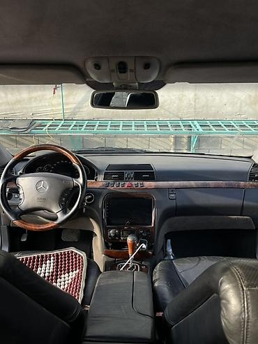 авто товары: Mercedes-Benz S-Class: 2000 г., 5 л, Автомат, Бензин, Седан — 9