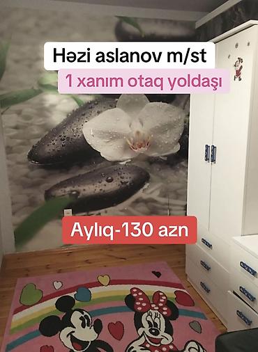 🆔 KOD: D4 🚇 Həzi Aslanov m/st 🏡 Otaq yoldaşı elanı 📏 Mənzil: 3 lalafo.az -da 🆔 KOD: D4 🚇 Həzi Aslanov m/st 🏡 Otaq yoldaşı elanı 📏 Mənzil: 3