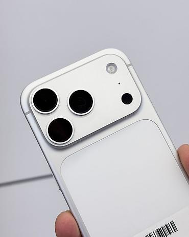 Apple iPhone: IPhone 17 Pro, Б/у, 256 ГБ, White Titanium, Защитное стекло, Чехол, Кабель, В рассрочку, 100 % — 4