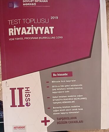 Tədris ədəbiyyatı: SALAM.GÖRDÜYÜNÜZ BÜTÜN KİTABLAR SATILIR.34 ƏDƏD DƏRSLİY.BİR KİTABIN — 32