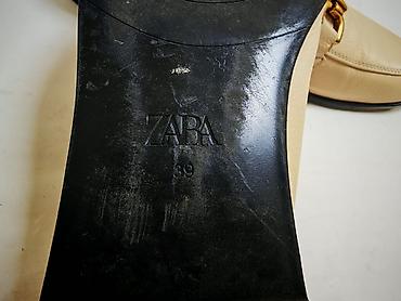 Qadın ayaqqabıları: ZARA qadın loaferləri - Model: metal detalli klassik loafer - Rəng — 4