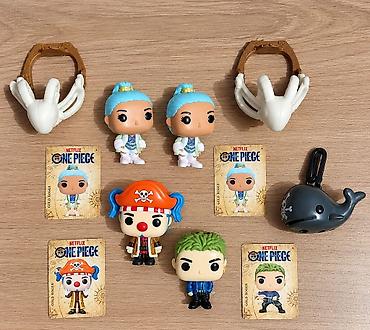 BARTER VAR !! Məhsul: One Piece kolleksiya fiqurları və aksesuar dəsti