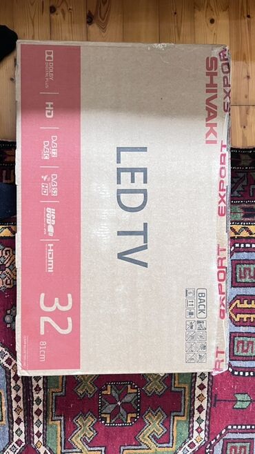 atv plus receiver: Yeni Televizor Shivaki Led 32" HD (1366x768)