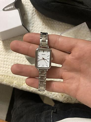 daniel klein saat baki: CASIO qadın qol saatı – zərif minimalist dizayn - Korpus: düzbucaqlı — 1