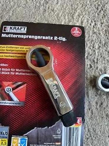 Ostali ručni alati: Razbijač matica (nut splitter) – ručni alat za brzo uklanjanje — 17