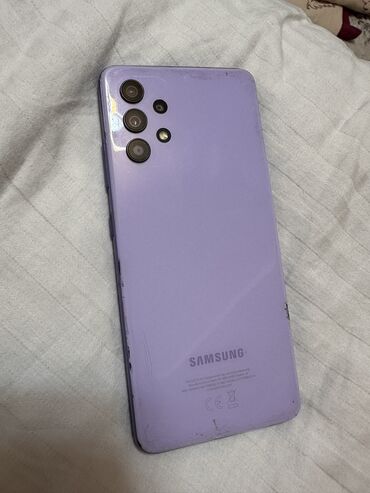самсунг а32 цена бу: Samsung Galaxy A32, Колдонулган, 128 ГБ, түсү - Кызгылт көк
