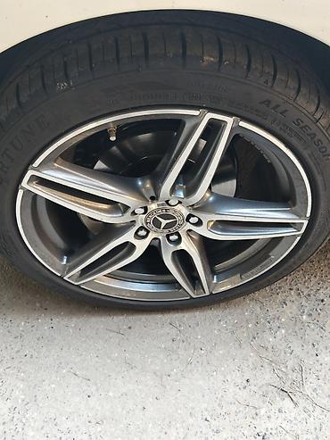 disk ve tekerler type 1: Məhsul: 19" Mercedes-Benz yüngül lehimli disklər və all-season təkər — 4