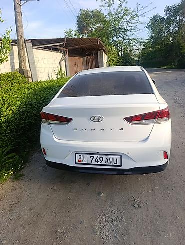 corolla 2016: Аренда под такси длительный срок Hyundai Sonata, серый седан — 1