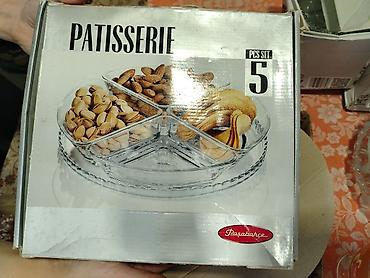 cipsi sekilleri: Tort və şiriniyyat qabı, Şüşə, Türkiyə — 2