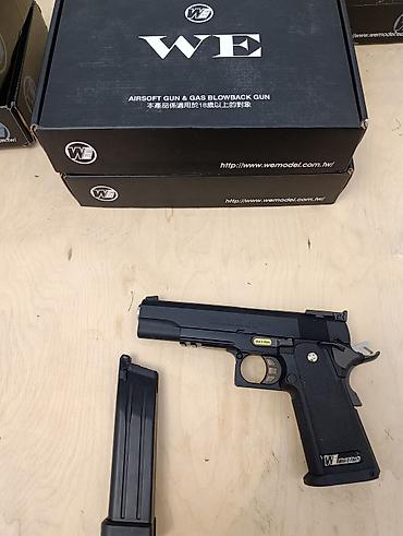 пушка газовая: Новые страйкбольные пистолеты WE (Glock 18C / Hi-Capa 5.1 / Glock — 4