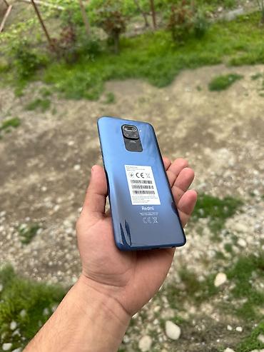 samsung 50 s: Redmi Note 9, 64 GB, rəng - Göy, Barmaq izi, Face ID, İki sim kartlı — 1