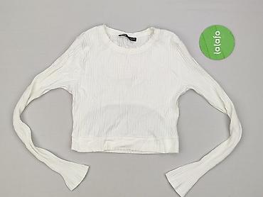 dzersejowy top: Sinsay, Bluzka damska, rozmiar M — 2