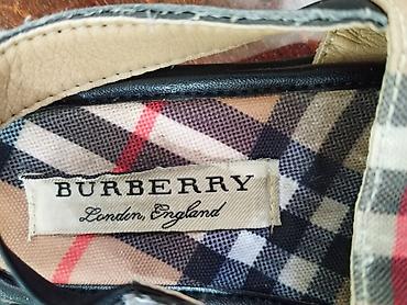 Детская обувь: Burberry uşaq sandal çifti - Brend: Burberry (etiket: “Burberry — 4