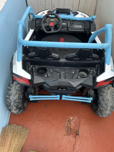 детская футболка с воротничком: Балдар электрокары, Колдонулган