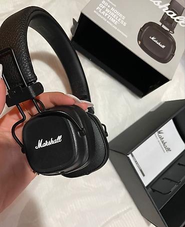 Аудиотехника: Зымсыз кулакка кийилме кулакчындар, Marshall, Жаңы — 2