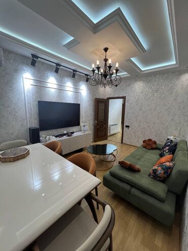 Uzunmüddətli kirayə mənzillər: 2 otaqlı, Yeni tikili, m. İnşaatçılar, 64 kv. m