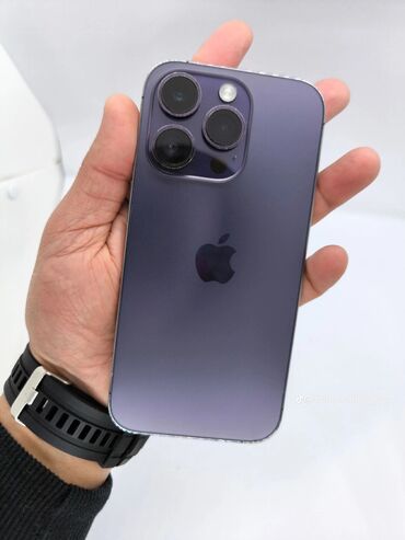 kompüter ekran: IPhone 14 Pro, 256 GB, Natural Titanium, Barmaq izi, Face ID, Hissə-hissə ödəniş