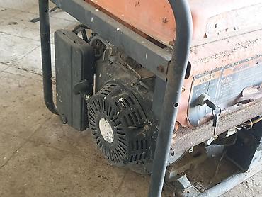 lovhe satisi: Benzinli portativ generator - Korpus: möhkəm metal çərçivə, üstündə — 2