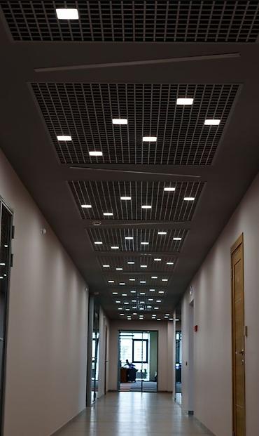 Другие строительные материалы: Подвесной решётчатой потолок Грильято размер ячейки 100×100мм, толщина — 4