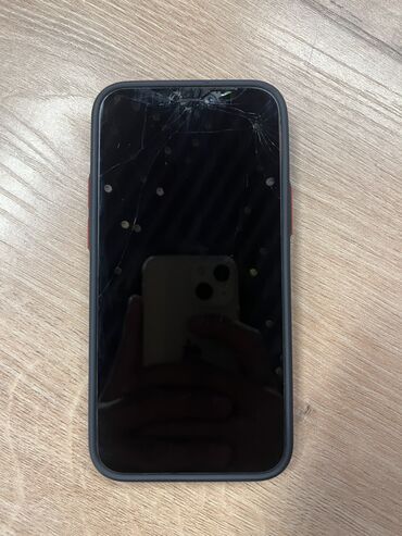 списанные айфоны: IPhone 12 mini, Б/у, 256 ГБ, Красный, Чехол, 100 %
