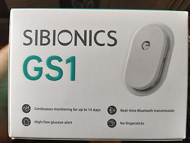 taşınabilir monitör: SIBIONICS GS1 – Davamlı Qlükoza İzləmə Sistem Əlde 6 ədəd var hamsini — 2