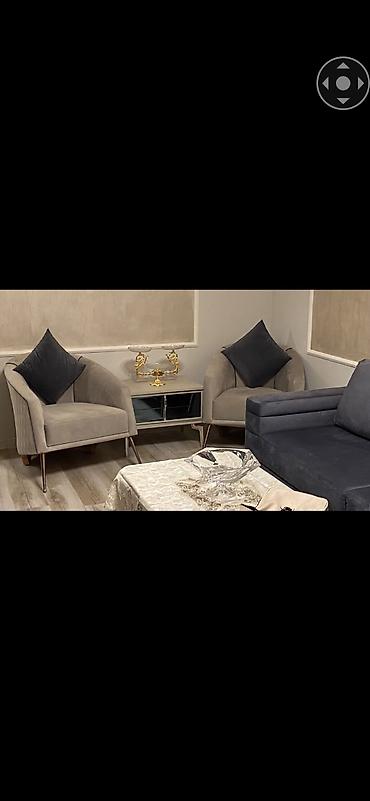 Ev üçün mebel: İşlənmiş, Divan, Divan, Bazasız, Açılmayan — 3