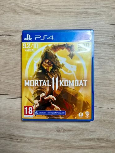PS2 & PS1 (Sony PlayStation 2 & 1): Mortal Kombat 11, Ekşn, İşlənmiş Disk, PS4 (Sony Playstation 4)