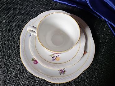 Ostali antikviteti: Set 1948 do 1968g.Volkstedt Pastorale Istocna Nemacka. Trodelni — 7